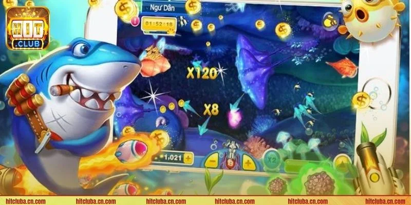 Game chơi Bắn cá xèng chinh phục người chơi bởi nhiều yếu tố thú vị.